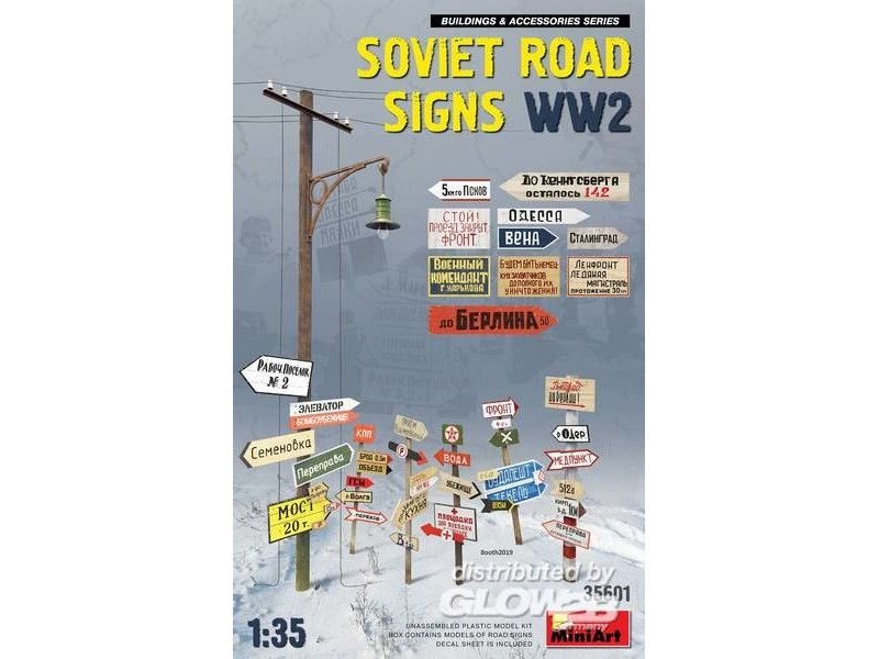 Soviet Road Signs WW2 Glow2B Germany GmbH 6465601